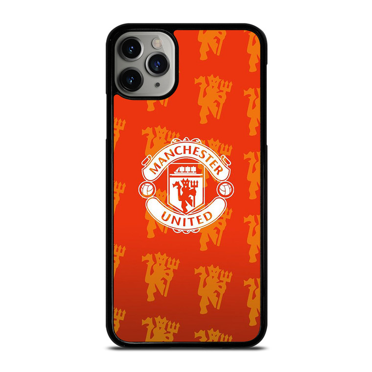 MANCHESTER UNITED FC LOGO RED DEVILS iPhone 11 Pro Max Case Cover