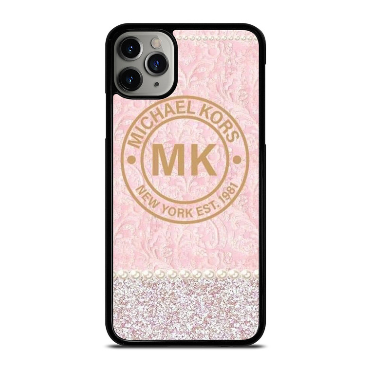 MICHAEL KORS MK LOGO PINK iPhone 11 Pro Max Case Cover