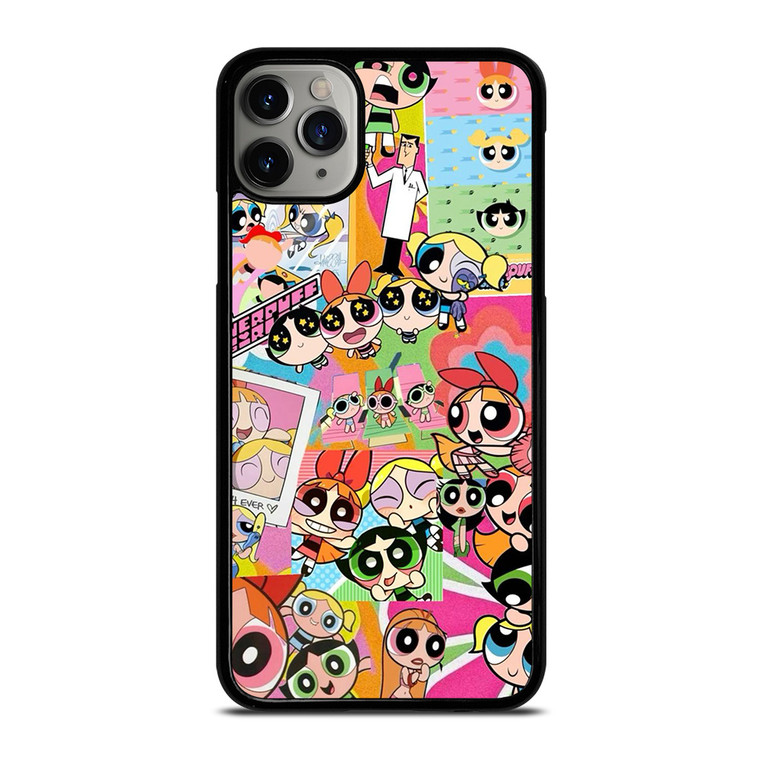 POWERPUFF GIRLS CARTOON NETWORK COLLAGE iPhone 11 Pro Max Case Cover