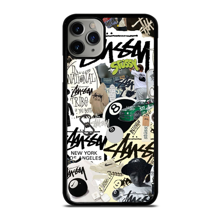 STUSSY COLLAGE iPhone 11 Pro Max Case Cover