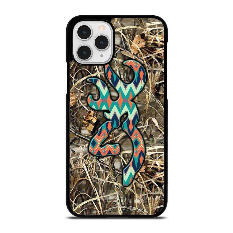 BROWNING CAMO LOGO CHEVRON.jpg iPhone 11 Pro Case Cover