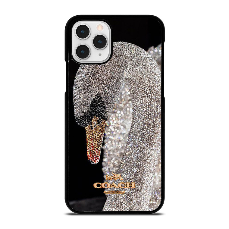 COACH NEW YORK LOGO DIAMOND SWAN.jpg iPhone 11 Pro Case Cover