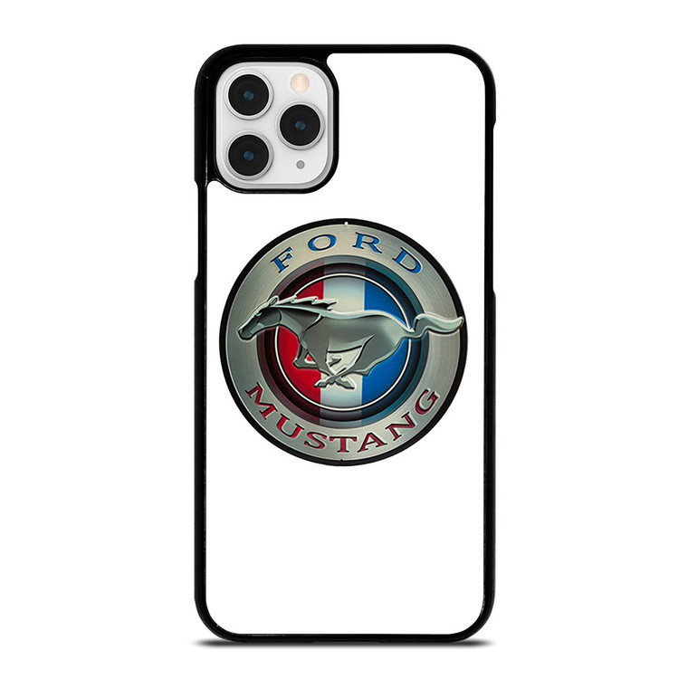 FORD MUSTANG LOGO CIRCLE.jpg iPhone 11 Pro Case Cover