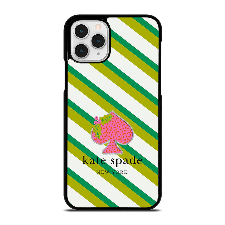 KATE SPADE NEW YORK LOGO FRUITY GREEN.jpg iPhone 11 Pro Case Cover