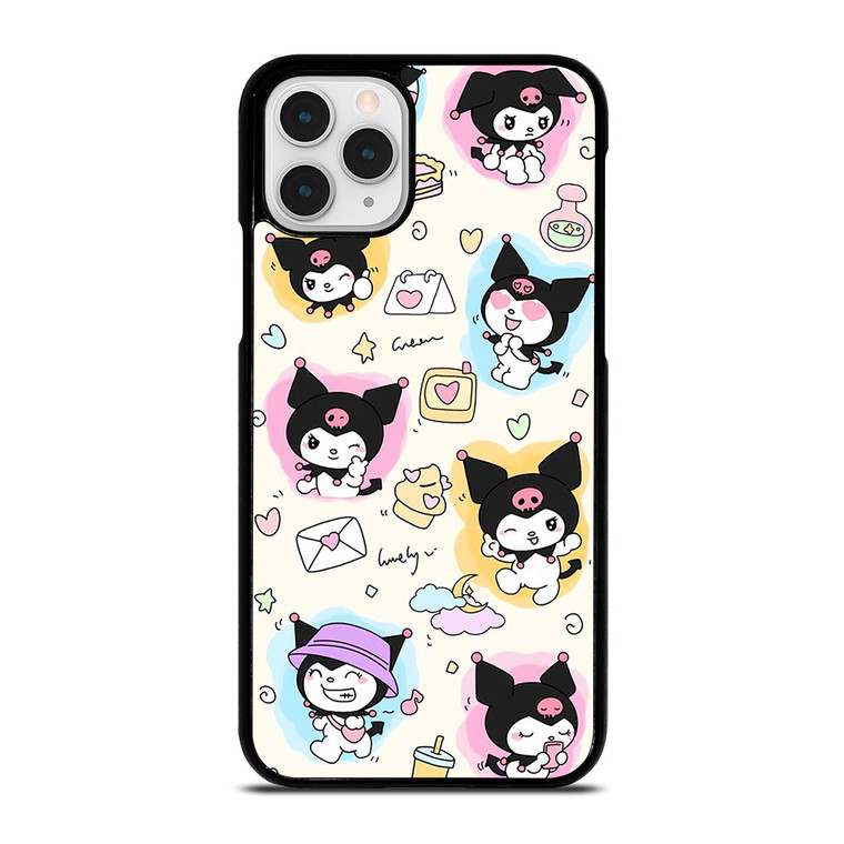 KUROMI SANRIO CARTOON KAWAII.jpg iPhone 11 Pro Case Cover