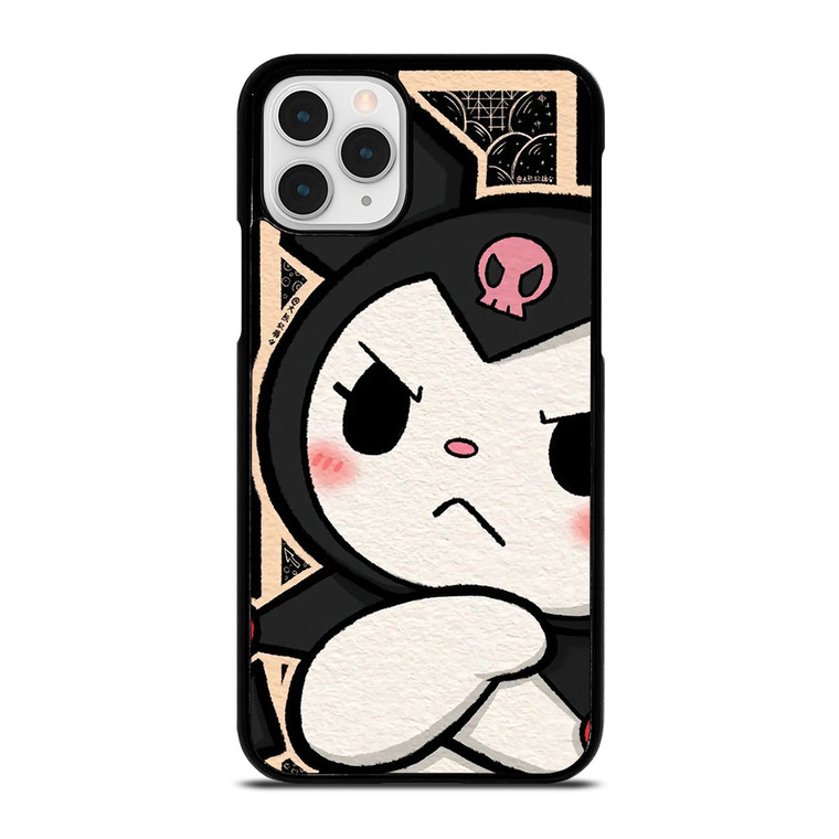 KUROMI SANRIO CARTOON MAD.jpg iPhone 11 Pro Case Cover