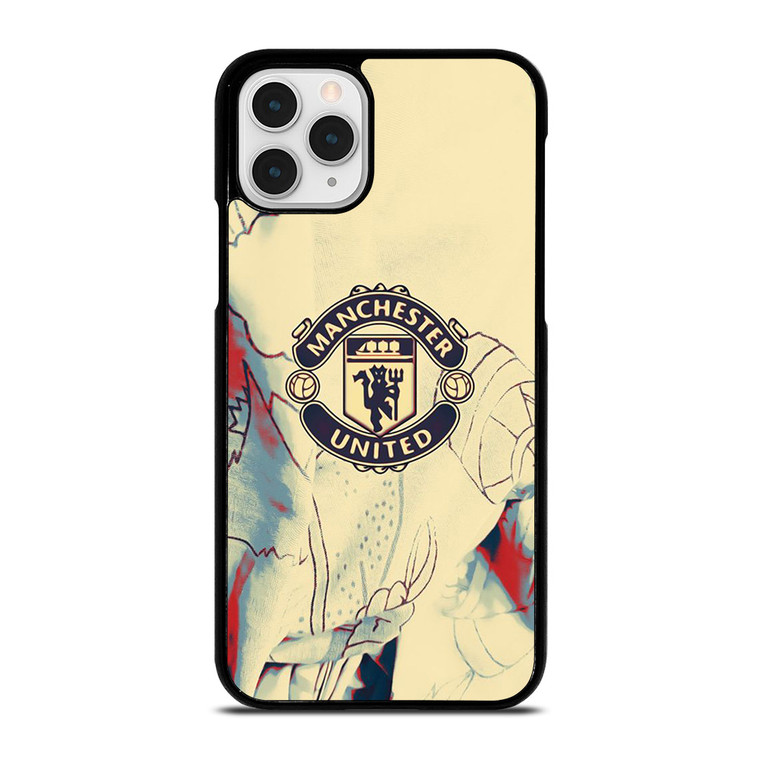 RED DEVILS MANCHESTER UNITED FC LOGO.jpg iPhone 11 Pro Case Cover