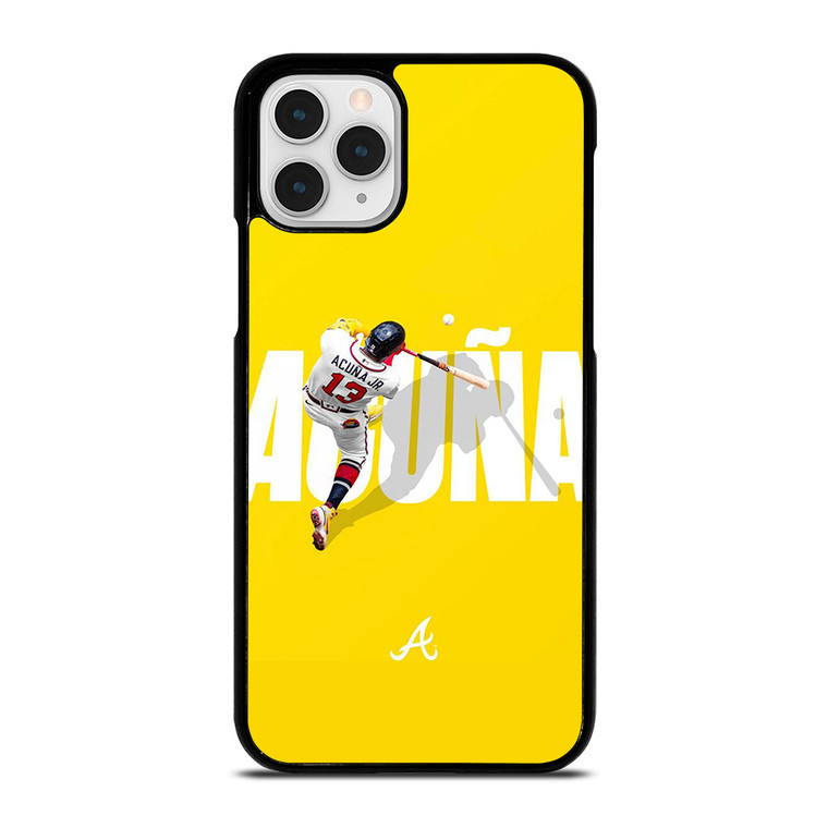 RONALD ACUNA JR ATLANTA BRAVES 13.jpg iPhone 11 Pro Case Cover