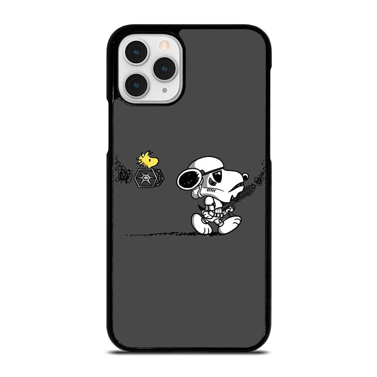 SNOOPY AND WOODSTOCK THE PEANUTS STAR WARS.jpg iPhone 11 Pro Case Cover