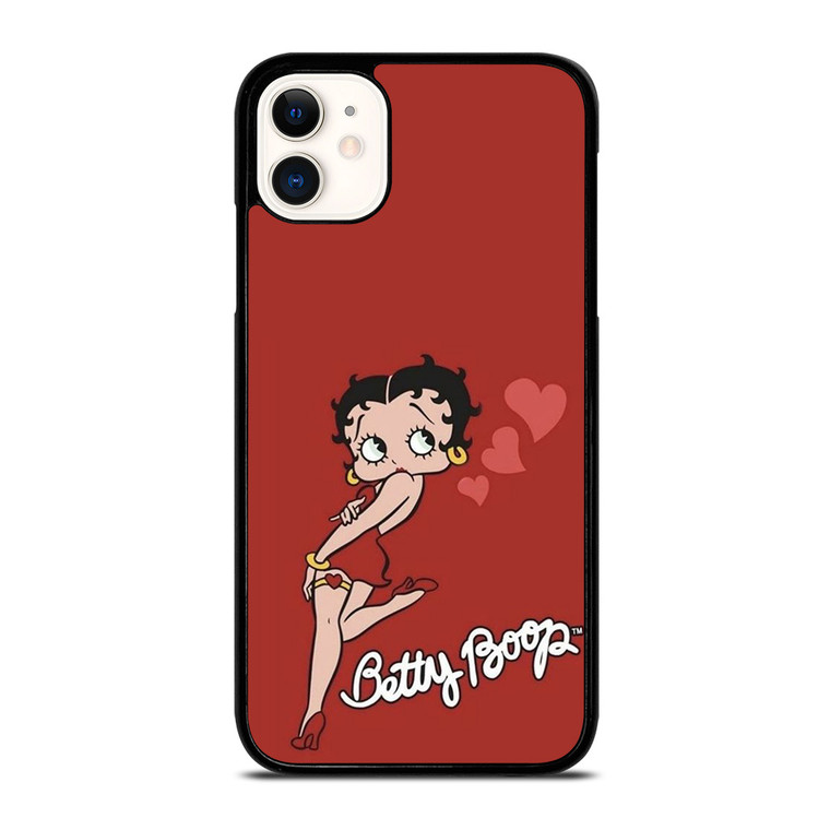 BETTY BOOP CARTOON LOVE iPhone 11 Case Cover