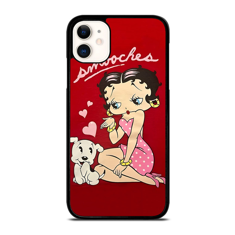 BETTY BOOP SMOOCHES iPhone 11 Case Cover