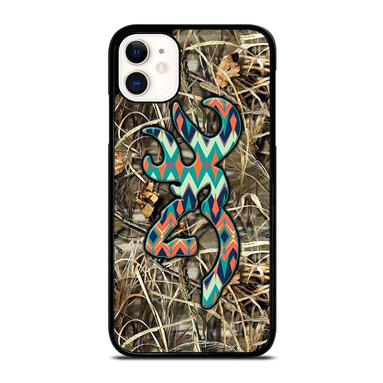 BROWNING CAMO LOGO CHEVRON iPhone 11 Case Cover