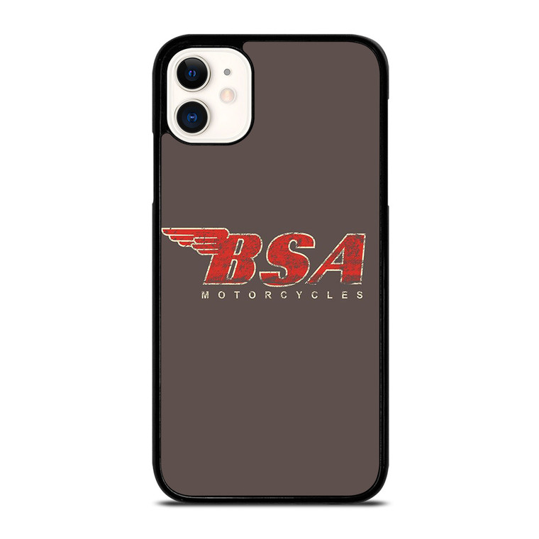 BSA MOTORCYCLE LOGO BRITISH ICON iPhone 11 Case Cover