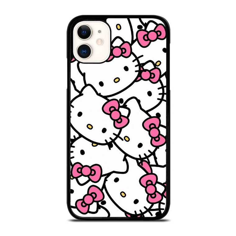 HELLO KITTY FACE COLLAGE iPhone 11 Case Cover