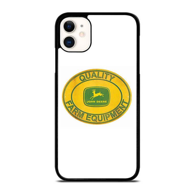 JOHN DEERE TRACTOR LOGO FARM EQUIPMENT iPhone 11 Case Cover