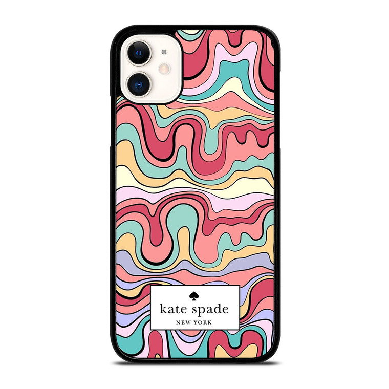KATE SPADE NEW YORK ABSTRACT PAINTING iPhone 11 Case Cover