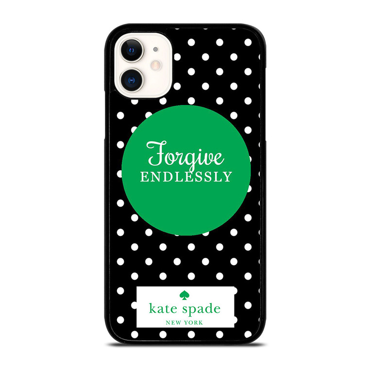 KATE SPADE NEW YORK FORGIVE ENDLESSLY iPhone 11 Case Cover