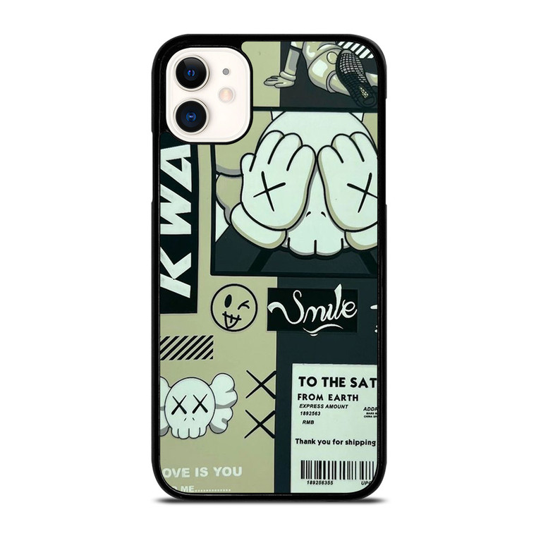 KAWS SMILE iPhone 11 Case Cover