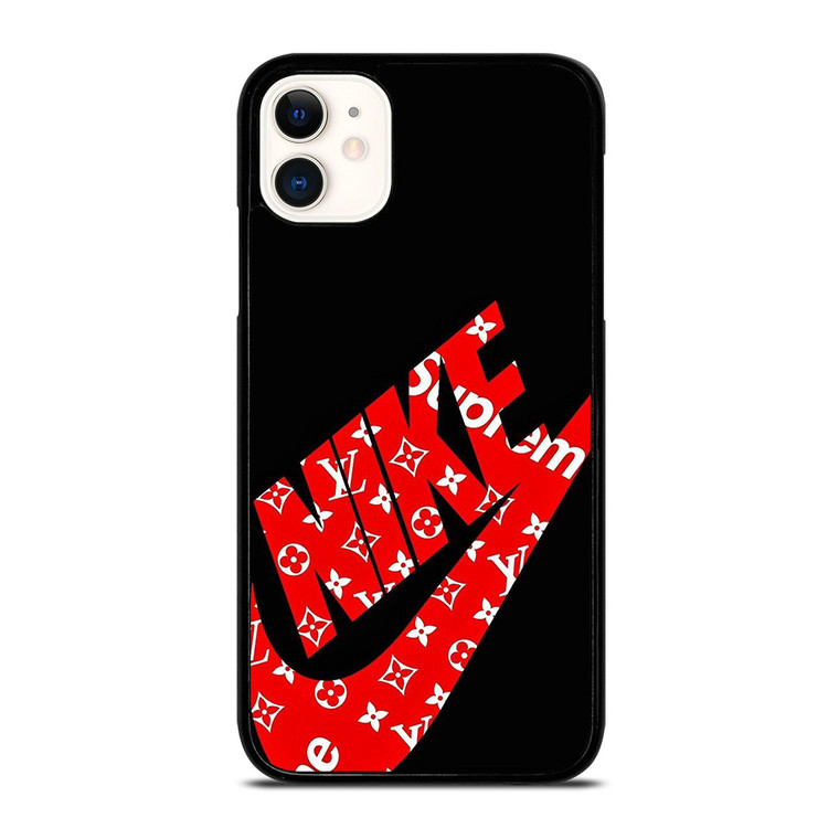 NIKE LV LOUIS VUITTON LOGO iPhone 11 Case Cover