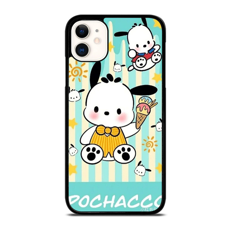 POCHACCO DOG ICE CREAM iPhone 11 Case Cover