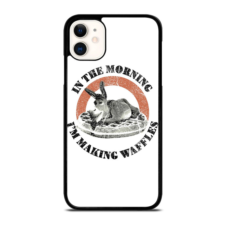 SHREK DONKEY MAKING WAFFLES iPhone 11 Case Cover