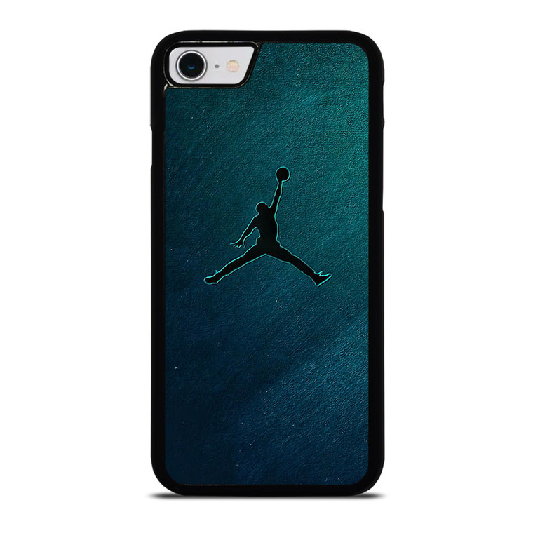 AIR JORDAN LOGO NIKE BLUE iPhone SE 2022 Case Cover