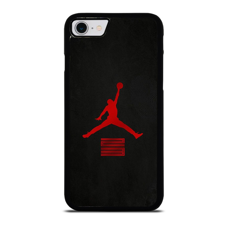 AIR JORDAN NIKE RETRO LOGO iPhone SE 2022 Case Cover