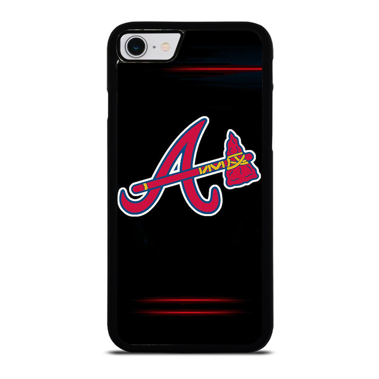 ATLANTA BRAVES ICON BASEBALL TEAM iPhone SE 2022 Case Cover ATLANTA BRAVES ICON BASEBALL TEAM iPhone SE 2022 Case Cover