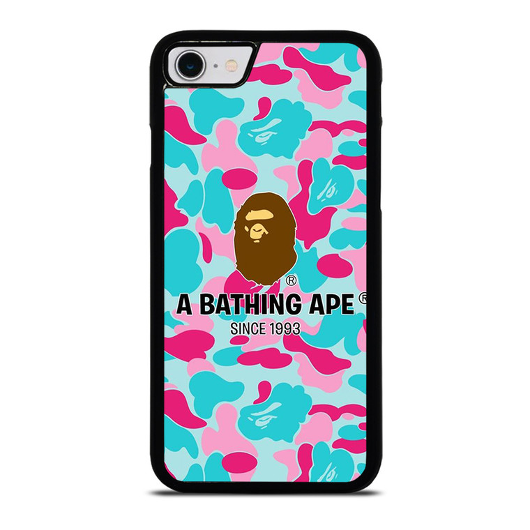 BAPE A BATHING APE CAMO iPhone SE 2022 Case Cover BAPE A BATHING APE CAMO iPhone SE 2022 Case Cover