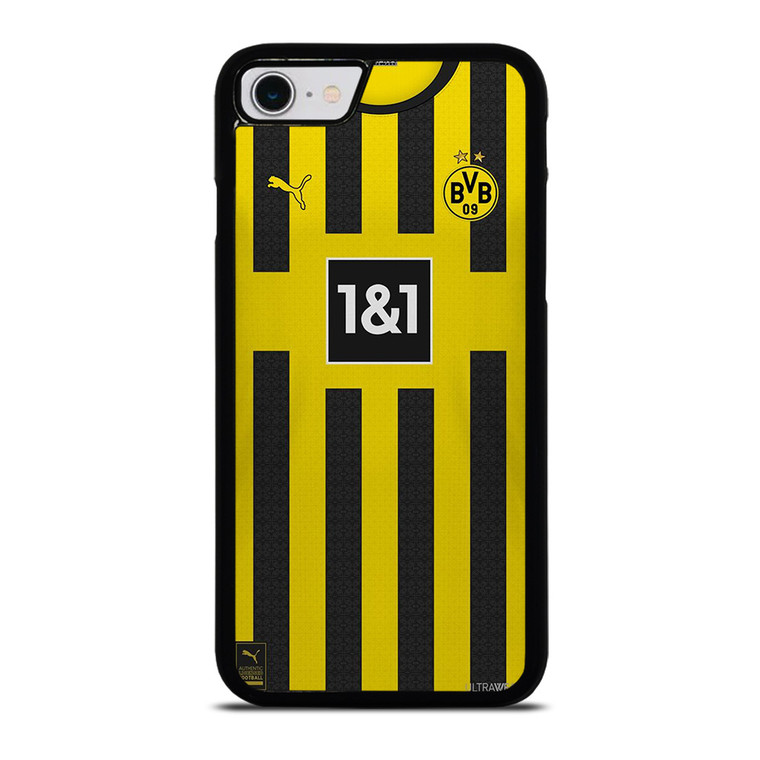 BORUSSIA DORTMUND BVB FOOTLBALL JERSEY iPhone SE 2022 Case Cover