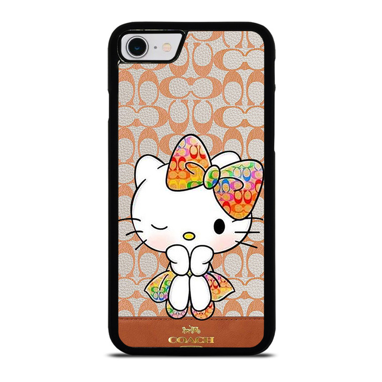 COACH NEW YORK LOGO HELLO KITTY iPhone SE 2022 Case Cover COACH NEW YORK LOGO HELLO KITTY iPhone SE 2022 Case Cover