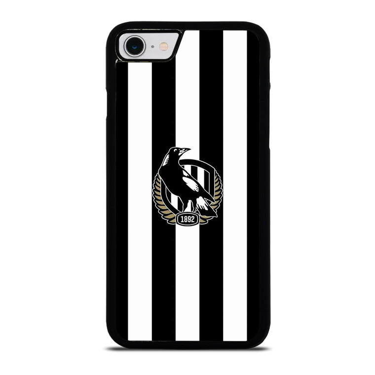 COLLINGWOOD MAGPIES AUSTRALIA FOOTBALL iPhone SE 2022 Case Cover
