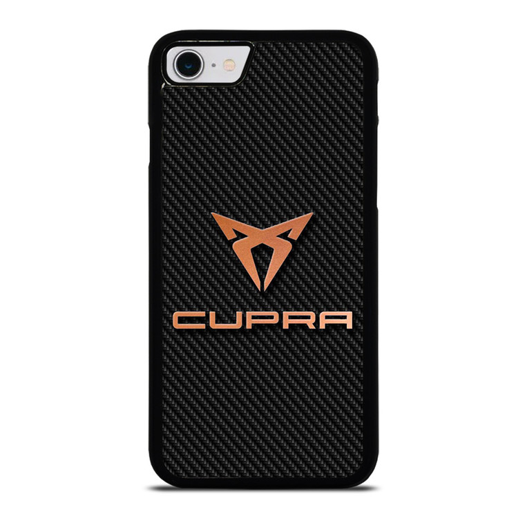 CUPRA CAR LOGO CARBON iPhone SE 2022 Case Cover
