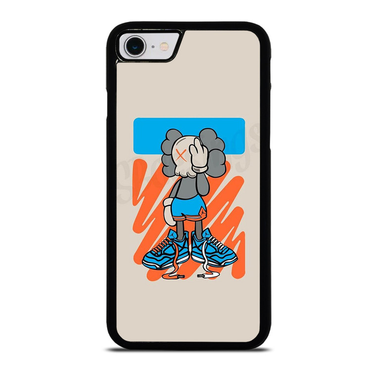 KAWS AIR JORDAN MASCOT iPhone SE 2022 Case Cover
