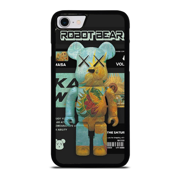 KAWS ROBOT BEAR MASA iPhone SE 2022 Case Cover