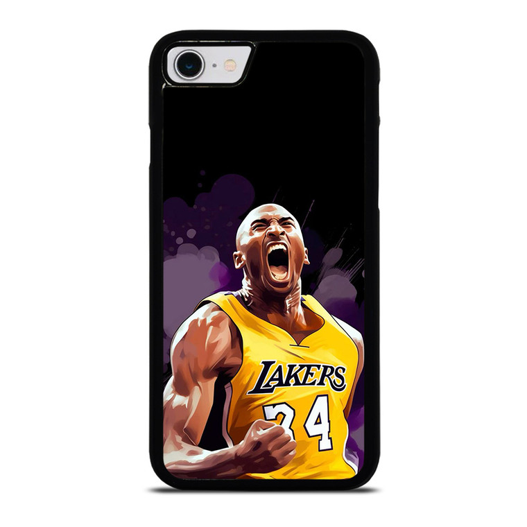 KOBE BRYANT 24 LA LAKERS iPhone SE 2022 Case Cover