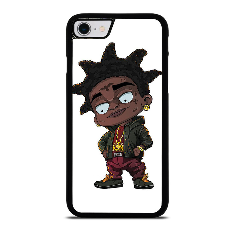 KODAK BLACK CARTOON ART iPhone SE 2022 Case Cover