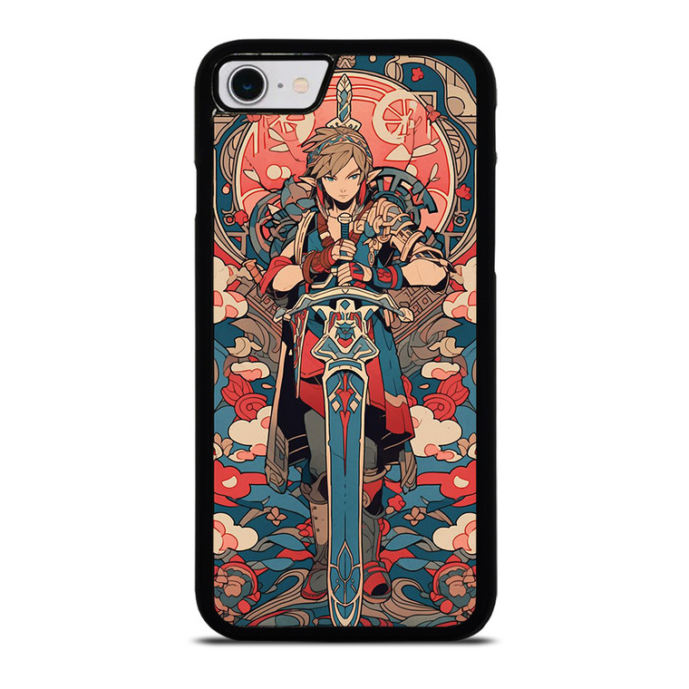LEGEND OF ZELDA CARTOON ART iPhone SE 2022 Case Cover