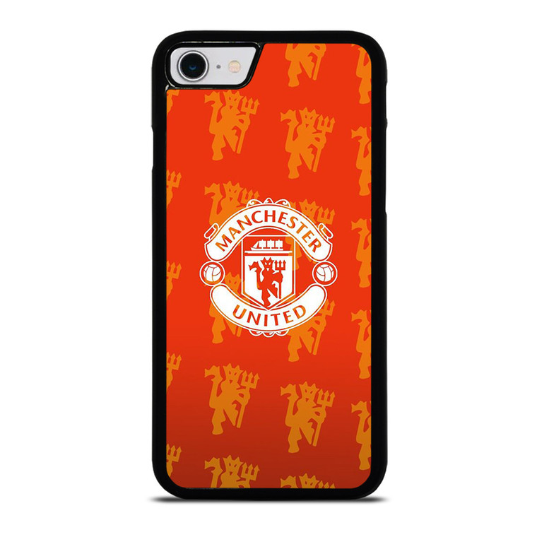 MANCHESTER UNITED FC LOGO RED DEVILS iPhone SE 2022 Case Cover