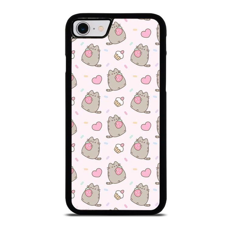 PUSHEEN CAT STRAWBERRY CAKE iPhone SE 2022 Case Cover