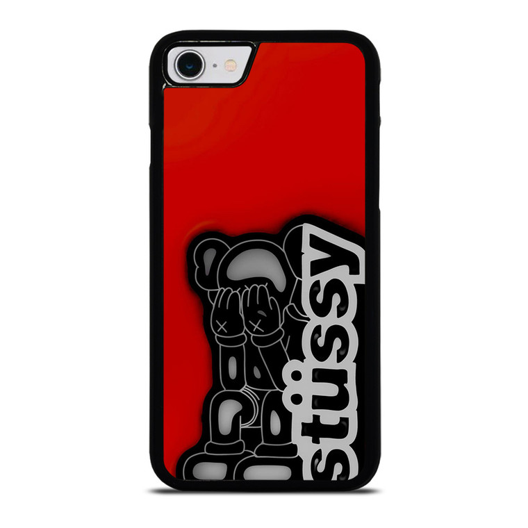 STUSSY X KAWS iPhone SE 2022 Case Cover
