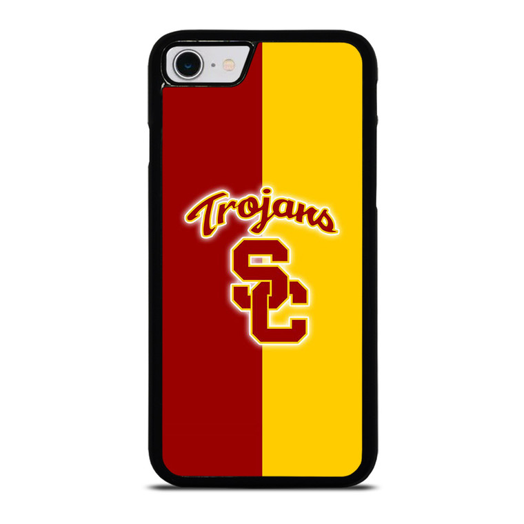 USC TROJANS BASKETBALL UNIVERSITY LOGO iPhone SE 2022 Case Cover