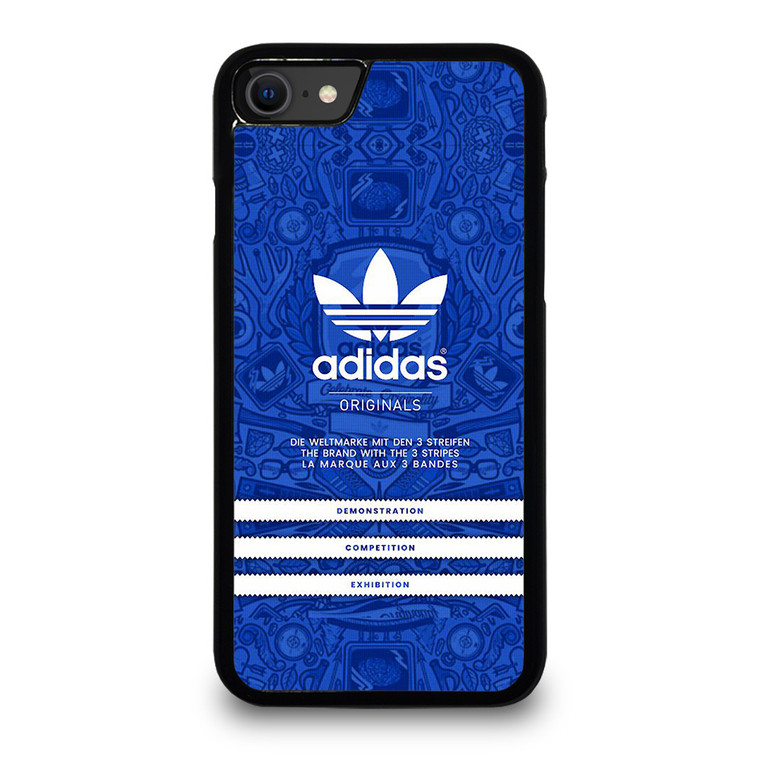 ADIDAS LOGO ORIGINALS BLUE iPhone SE 2020 Case Cover