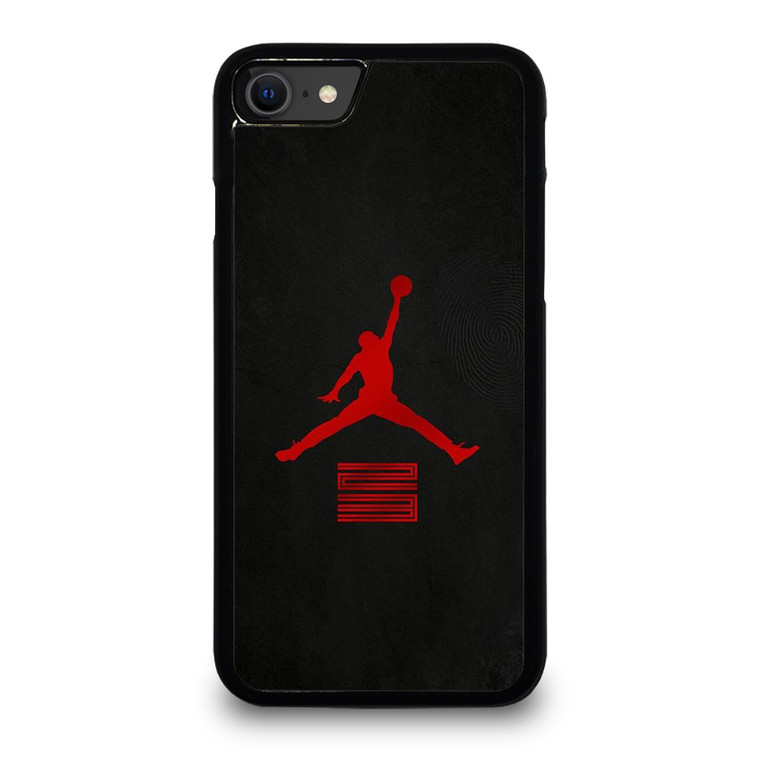 AIR JORDAN NIKE RETRO LOGO iPhone SE 2020 Case Cover