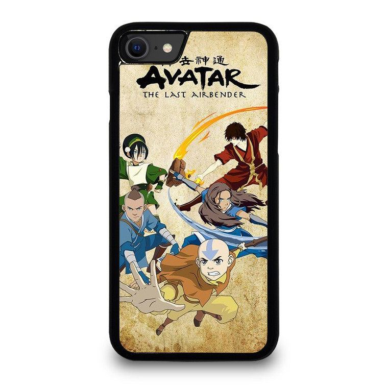 AVATAR AANG LAST AIRBENDER TEAM iPhone SE 2020 Case Cover