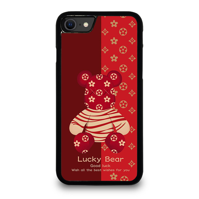BEAR BRICK KAWS LUCKY iPhone SE 2020 Case Cover