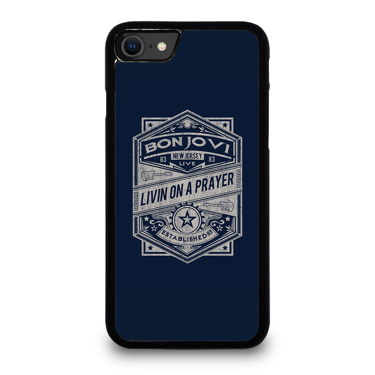 BON JOVI JOHN LIVIN ON A PRAYER iPhone SE 2020 Case Cover BON JOVI JOHN LIVIN ON A PRAYER iPhone SE 2020 Case Cover