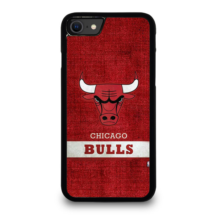 CHICAGO BULLS BASKETBALL TEAM LOGO iPhone SE 2020 Case Cover