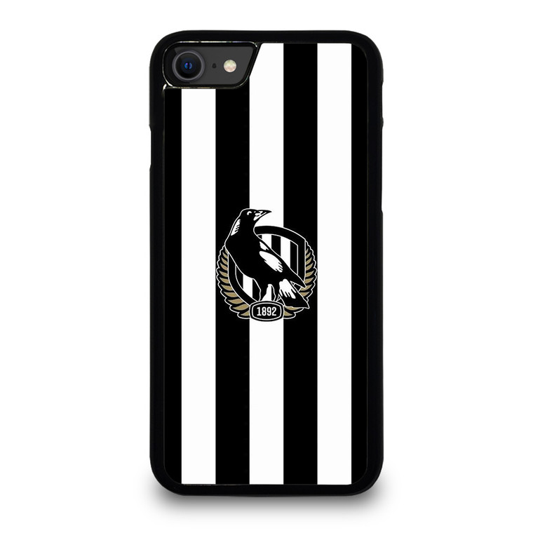 COLLINGWOOD MAGPIES AUSTRALIA FOOTBALL iPhone SE 2020 Case Cover