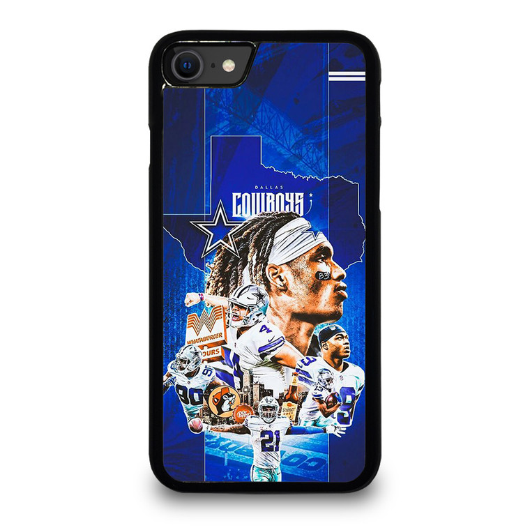 DALLAS COWBOYS FOOTBALL PLAYERS iPhone SE 2020 Case Cover